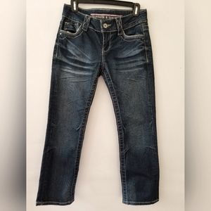 Women's Standard & Practices distressed denim jeans size 4